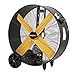 Master Professional High Capacity Belt-Drive Barrel Fan, 36-inch, 2 Speed, OSHA Compliant - MAC-36-BDF