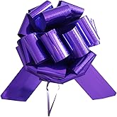 1Pc 14 Inch Giant Gift Bow,Giant Car Bow for Christmas,Bicycles,Appliances,Gifts,Weddings,Classrooms,Rooms,Dining Table Decorations,and Partie (Purple)