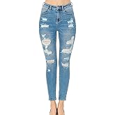 Wax Women's Push-Up 3 Button Skinny True Stretch Jean Butt I Love!
