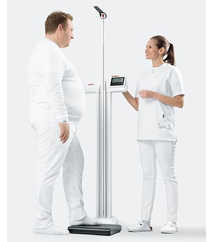 Seca 334 Bilancia Elettronica Pediatrica Con Manico - Portatile Per Uso Medico, Capacità 20kg, Display LCD - 3