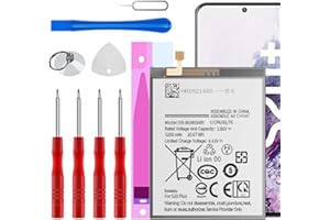 Soseieiu Galaxy S20 Plus Battery,2025 New Upgraded 5200mAh EB-BG985ABY Battery for Samsung Galaxy S20 Plus SM-G985 SM-G985F SM-G986U with Repair Tool Kit