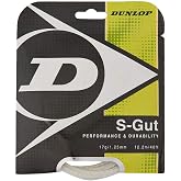 Dunlop Sports S Gut White Tennis String Set (17G)