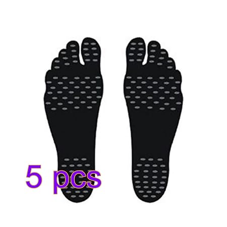 Xueliee Barefoot Sohle Fuß Polsterung Aufkleber Einlagen Unsichtbar Schuh Wasser, Barfuß Schuhe, Sohlen Schuhe