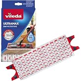 Vileda Ultramax Refill Pad, Polyester, White/Red, 46 x 14,1 x 1,5 cm