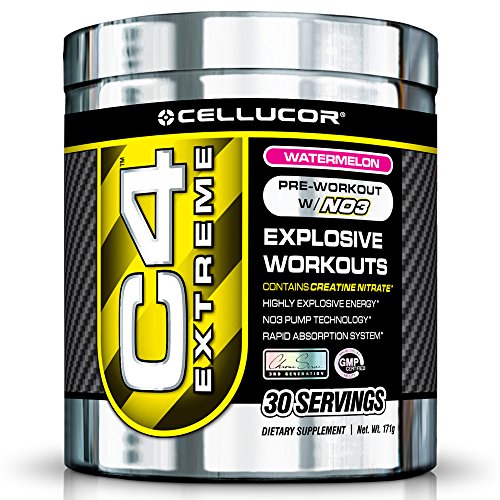 Cellucor C4 Extreme Workout Supplement, Watermelon, 171 Gram