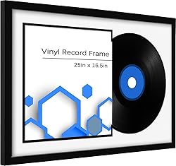JqdXbpL Vinyl Record Frame Album Frame for Frame