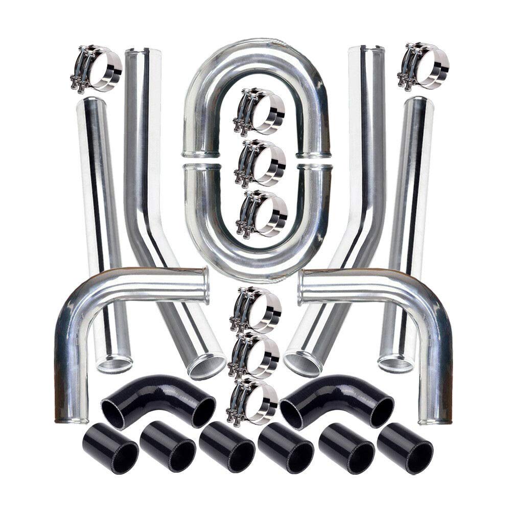 Mua MOOSUN Universal 3" Inch Aluminum Intercooler Piping UPipe Kit