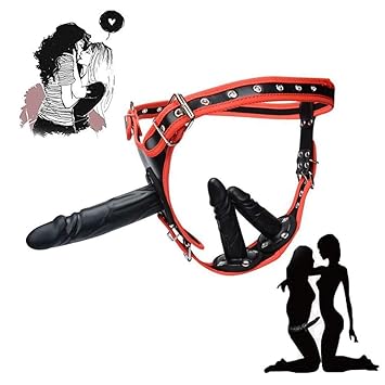 Umschnalldildo strap on dildo Love Loop 3 Silikon Dildos Adjustable Hohles SM Sex-Spielzeug von Adult Produkte für Manner und