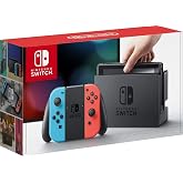 Nintendo Switch 32GB Console - Neon Red/Neon Blue Joy-Con (Renewed)