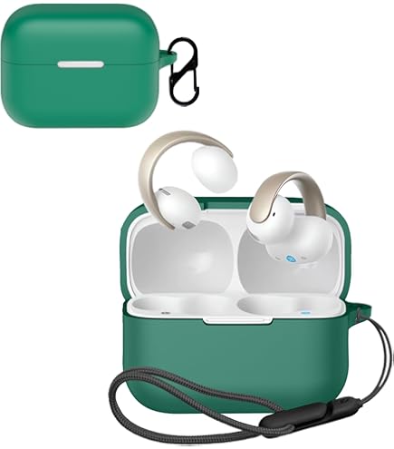 【片耳(R)+ケース】AeroClip soundcore by Anker Amazon.com: for Anker Soundcore AeroClip Case Cover,NOUKAJU