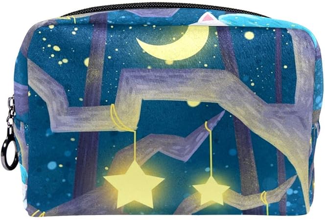 Amazon Dragon Sword 化粧ポーチ 星空 森 猫 子猫 寝顔 レディース 女の子 コスメポーチ メイクポーチ ふわふわ 軽量 化粧品収納 小物入れ 普段使い 出張 旅行 プレゼント Dragon Sword 化粧ポーチ 通販