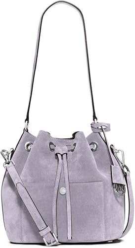 michael kors suede bucket bag