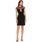 Maggy London Womens Illusion Dress Occasion Event Party Holiday Cocktail