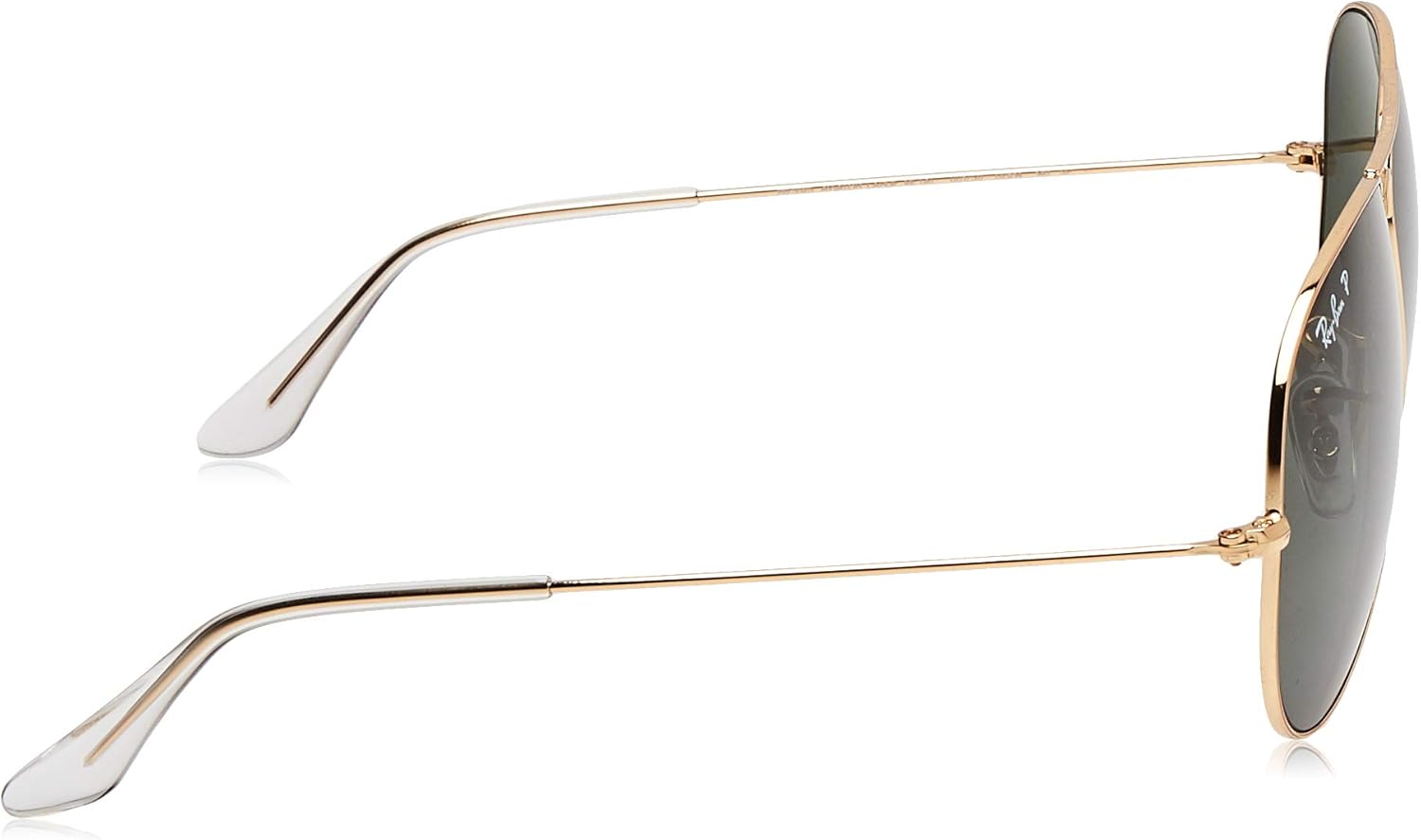 Ray-Ban RB3025 Classic Aviator Sunglasses, Gold/Green Polarized, 58 mm: Shoes