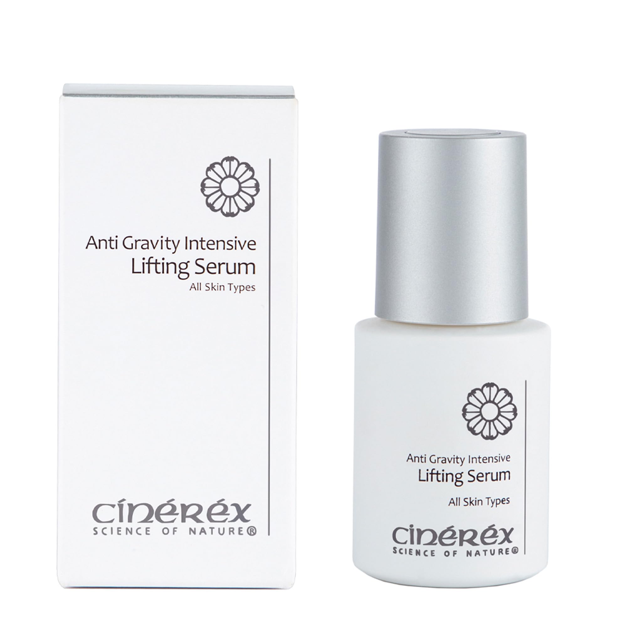 Cinere Anti Gravity Intensive Lifting Face Serum 30ml | Contains Vitamin C and Peptides | Anti-Aging | Skin Lift Serum | Anti Wrinkle | Skin Replumping serum | Skin Tightening Serum