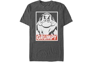 Disney Men's Snow White and Seven Dwarfs Grumpy Graphic T-Shirt