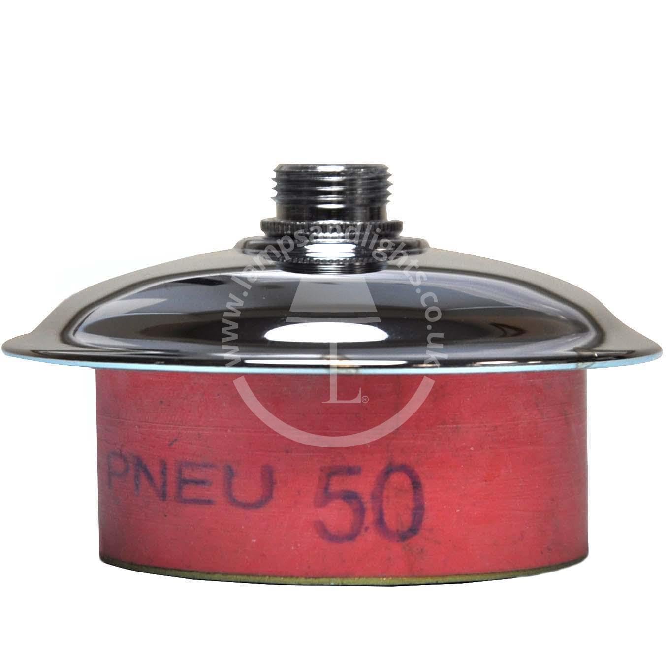 Lamps and Lights Bottle Lamp Bung (Chrome, 50mm)