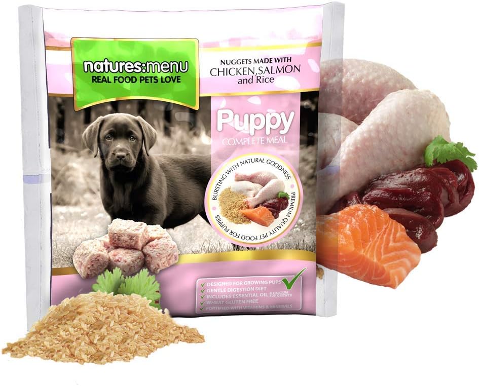natures menu dog food frozen