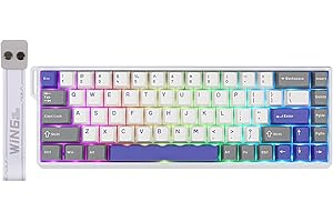 EPOMAKER Aula WIN68 HE Magnetic Keyboard with Adjustable Actuation, Hall Effect Switches, 65% Wired Compact Keyboard, 8000 Hz