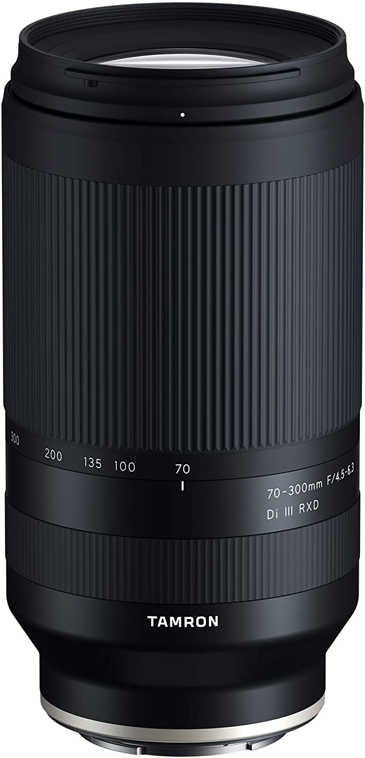 Tamron 70-300mm F/4.5-6.3 Di III RXD for Nikon Z Mirrorless Cameras (Model A047Z) Black