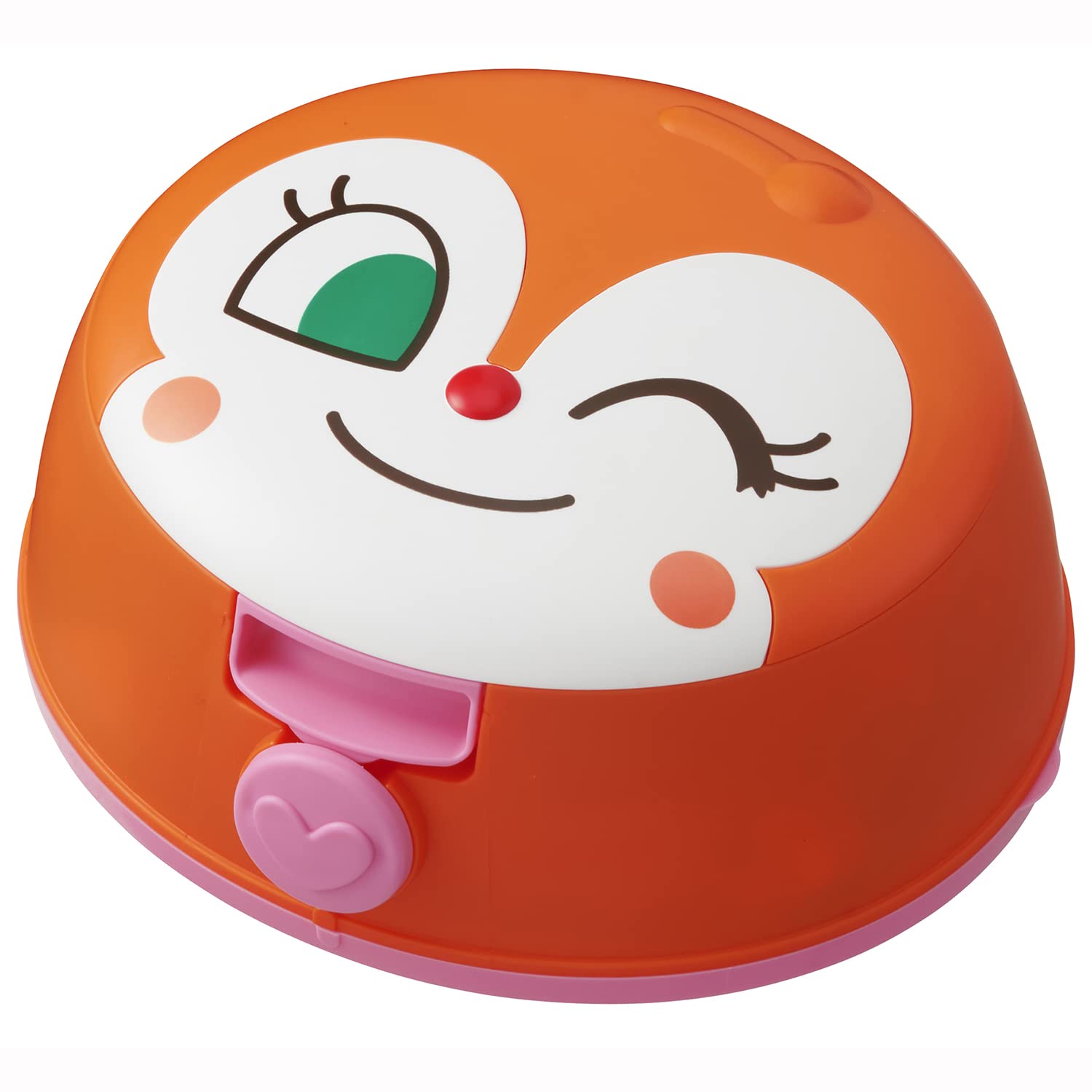 レック(LEC) アンパンマン おしりふきケース ドキンちゃん 安心ロック付き (水99.9% おしりふき 1個付き) ウェットティッシュにも商品画像