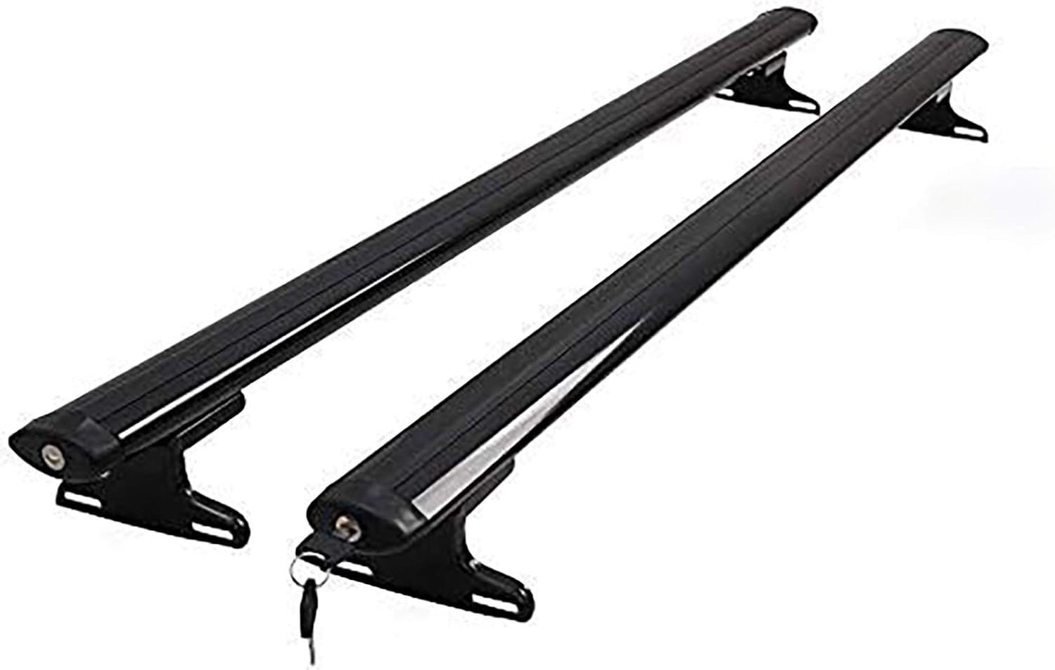 Car Roof Rack Cross Bars Set Fit for Jeep Compass 2017 2018 2019 2020 Aluminum Lockable Railing