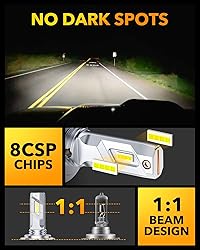 OXILAM Newest Q26 H7 Bulbs Real 1:1 Design, 16000LM