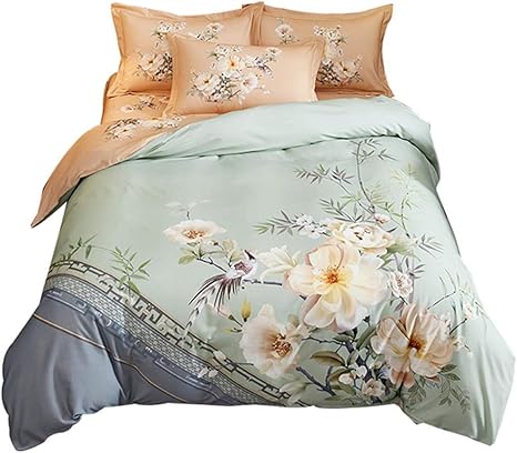 Amazon 布団カバー シングル4点セット 掛け布団カバー ボックスシーツ 枕カバー 洋式 ベッド用 ボーダー柄 ピンク Yunmeng 2 0m 寝具カバーセット オンライン通販