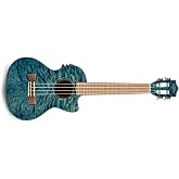 Lanikai, 4-String Ukulele, Sand,Blue,Chrome (QMBLCET)