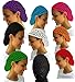 Women's Colorful Hair Net - Mesh Hair Net - Value Pack- 12 Beautiful Hair Net Snood - Crochet Hair Net