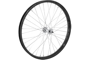 WHEELMASTER Wheel Master Front Bicycle Wheel, 20 x 1.75, 36H, Steel, Bolt On, Black