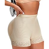 Butt Lifter Hip Enhancer Pads Underwear Shapewear Lace Padded Control Panties Shaper Booty Fake Pad Briefs Boyshorts