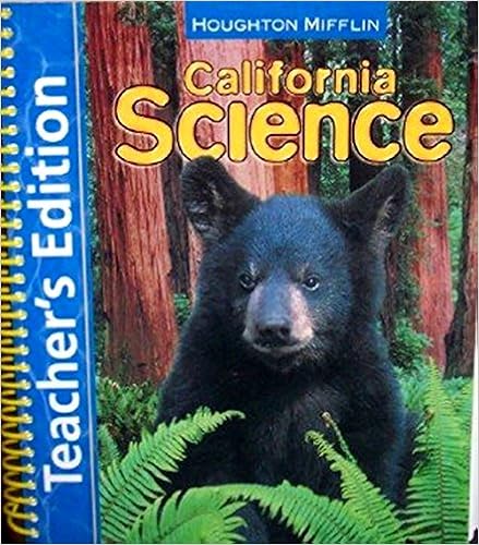 Amazon Com California Science Teacher S Edition Grade 4 9780618686544 Houghton Mifflin Books