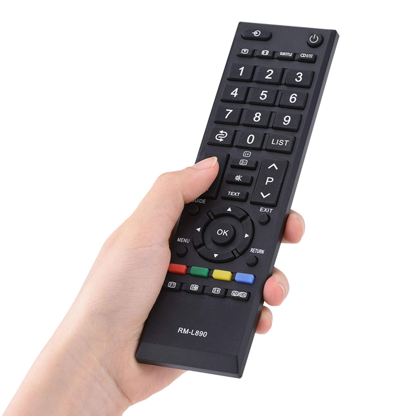 Richer-R TV Remote Control,Universal Replacement Remote Control Smart Remote Controller for Toshiba LCD TV