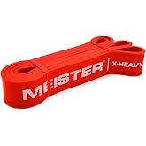 Meister X Band Comfort-Width 41" x 2" Resistance Bands - X-Wide Premium Loop Bands