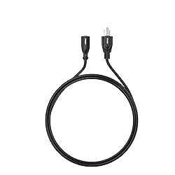 3 Ft Power Extension Cord Cable Extender - 18AWG