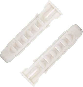 Amazon Com Concrete Wall Anchors For Tv Wall Mount Installation Suitable For Concrete Wall Or Brick Wall Installation Plastic Anchor Bolts 10x50mm White 6pcs Md5751 By Mounting Dream Electronics