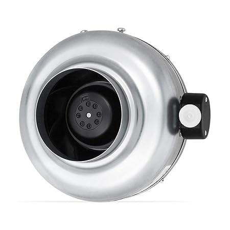 neverest RV-125 Profi Rohrventilator 125mm - Rohrlüfter - Abluftventilator - Lüftung