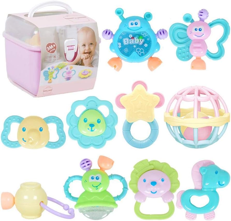 teething rattle toy