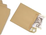 Indigo Brown Manilla Self-Seal Wage Envelopes 102x108mm Sage Compatible (100) view 2
