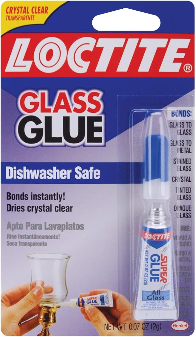 Henkel Instant Glass Glue.07oz Amazon.co.uk Kitchen & Home