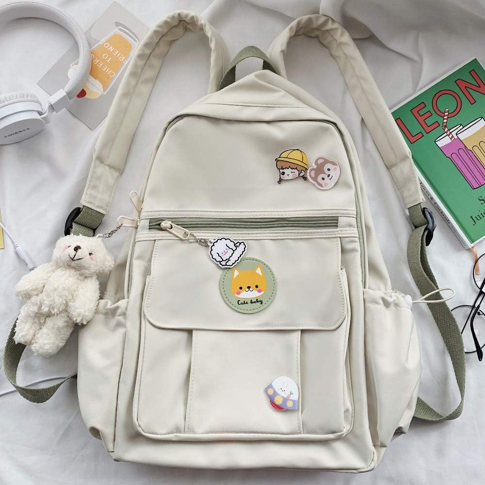 Sac à dos style kawaii tendance pour fille ou femme en nylon avec