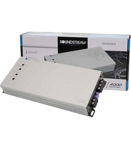 Amazon.com: Soundstream BXT4.2000 4-Channel 2000W Class AB