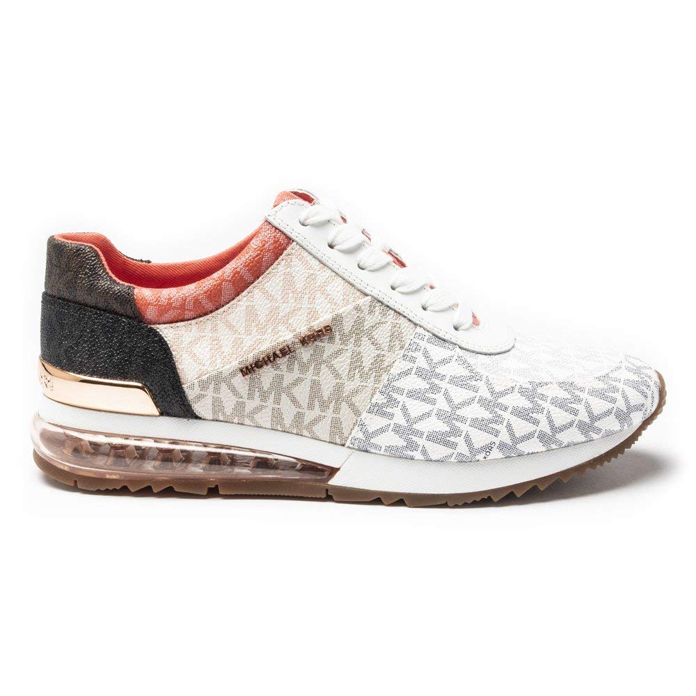 Michael Michael Kors Allie Trainer Extreme White/Navy 9 M