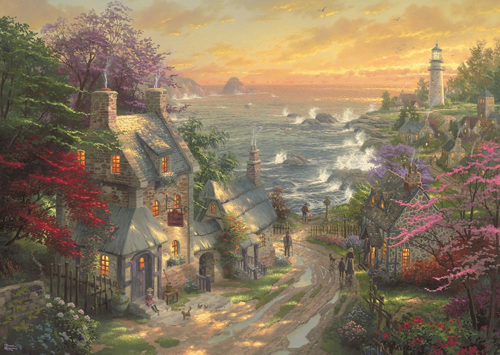 Schmidt 3000 Pieces Thomas Kinkade Jigsaw Puzzle, Multi-Colored, 118 cm x 85 cm