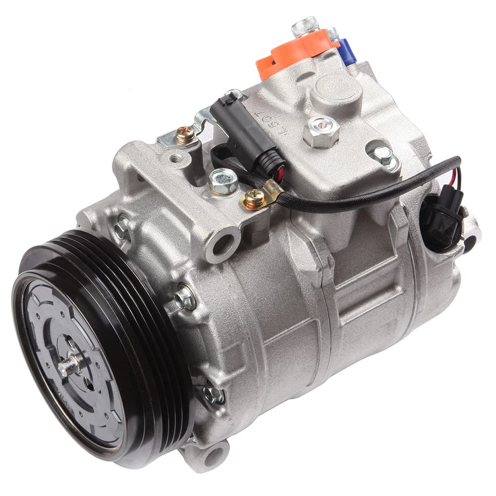 Photo 1 of ECCPP Air Conditioning Compressor 2003-2010 for BMW 750Li 745Li 650i 745i 550i 545i 760Li 4.4L 4.8L AC Compressor with Clutch