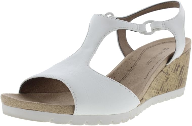 naturalizer white wedge sandals
