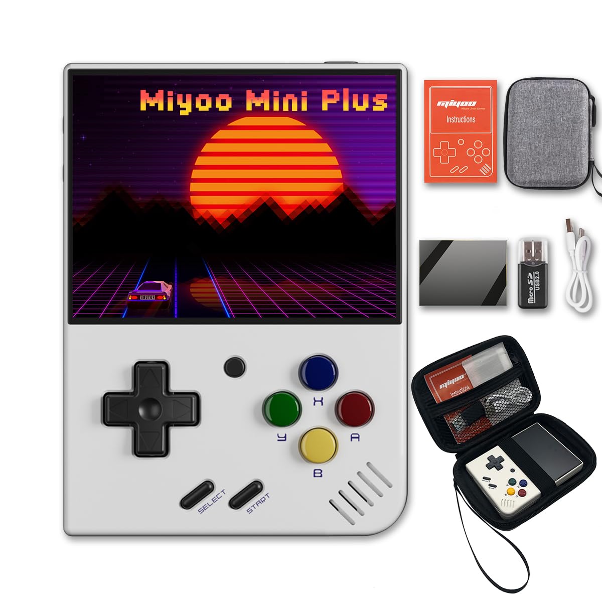 Miyoo Mini Plus Handheld Game Console 3.5-inch