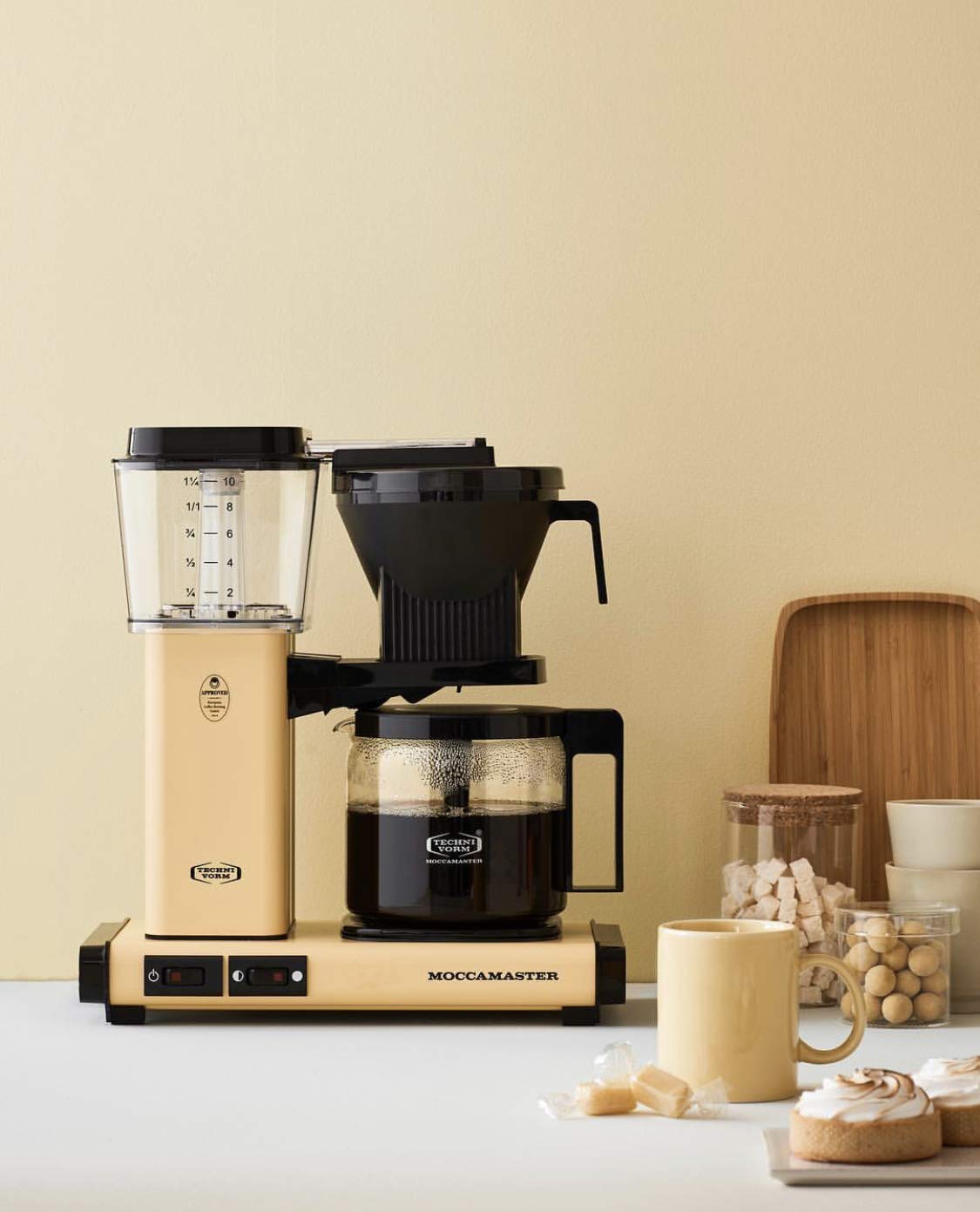 Galleon Technivorm Moccamaster 53953 KBG Coffee Brewer, 40 Oz, Butter Yellow