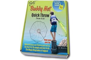 Betts CH35-I-EZ Buddy Throw Net, 3', Chartreuse